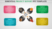 Awesome Project Report PPT Template Presentation Design